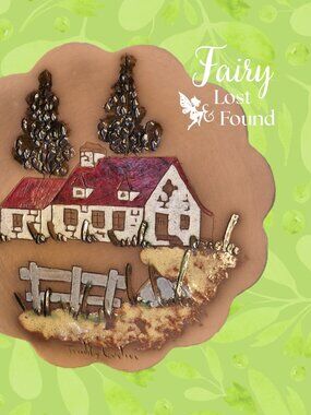 Vintage Artisan Pottery Wall Plate Signed Tremblay Québec 8.25"